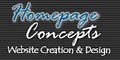 Homepage Concepts Website Design logo