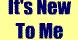 It's New To Me logo