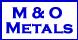 M & O Metals logo