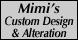 Mimi's Custom Design & Altrtn logo