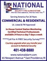 National Security and Fire Alarm Systems logo