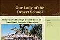 Our Lady of the Desert School logo