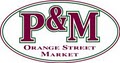 P and M  Orange Street Market logo