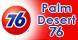 Palm Desert 76 logo