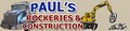 Paul's Rockeries & Construction logo