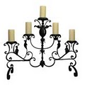 Wrought Iron Chandeliers : San Diego Custom Lighting image 3