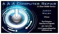 A A A Computer Repair logo
