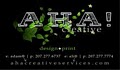 AHA! Creative logo