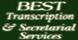 Best Transcription Services logo