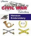 Civil War Embroidery by Henson Embroidery image 1