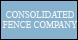 Consolidated Fence Co logo