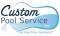 Custom Swimming Pool Services logo
