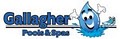 Gallagher Pools and Spas logo