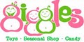 Giggles Toy And Candy Store logo