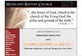Mainland Baptist Church logo