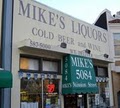 Mikes liquors logo