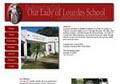 Our Lady of Lourdes Catholic School logo
