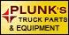 Plunk's Truck Parts & Equipment logo