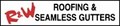 R and W Roofing & Seamless Gutters logo