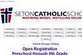 Seton Catholic School logo