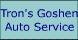 Tron's Goshen Auto Services logo