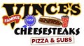 Vince's Cheesesteaks and Pizza logo