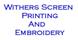 Withers Screen Printing & Embroidery logo