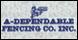 A-Dependable Fencing Co logo