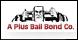 A Plus Bail Bonds logo