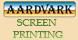Aardvark Screen Printing logo