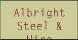 Albright Steel & Wire logo