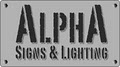 Alpha Signs and Lighting logo