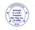 Animals C.L.U.B.- Freedom National Organization Incorporated (Nonprofit) image 3