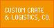 Custom Crate & Logistics Co logo