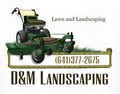 D&M Landscaping logo