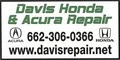 Davis Honda & Acura Repair logo