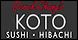 Derek Chang's Koto Sushi Bar image 2
