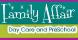 Family Affair Day Care logo