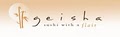 Geisha "Sushi with a Flair" logo