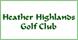 Heather Highlands Golf Course logo