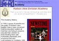 Hudson View Baptist Church & Christian Academy logo