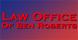 Law Offices of Ben Roberts - Personal Injury -  Bankruptcy and more logo