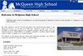 Mc Queen High School logo