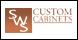 SWS Custom Cabinets logo