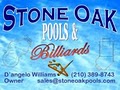 Stone Oak Pools and Billiards logo