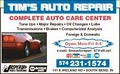 Tim's Auto Repair logo