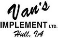 Van's Implement LTD logo
