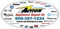 A Action Appliance Repair Services logo