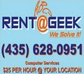 A B C Rent-a-Geek St George Computer logo
