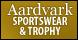 Aardvark Sportswear & Trophy logo